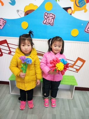 金苹果幼儿园小二班可爱的宝贝们棒棒哒