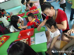 金苹果中英文第三幼儿园 新生体验日活动